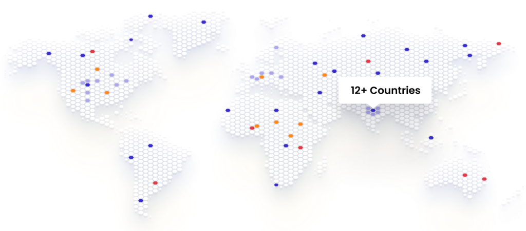 Countries presence